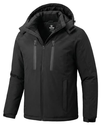 Amazon.com: wantdo Men's Mountain Skiing Jacket Snowboarding